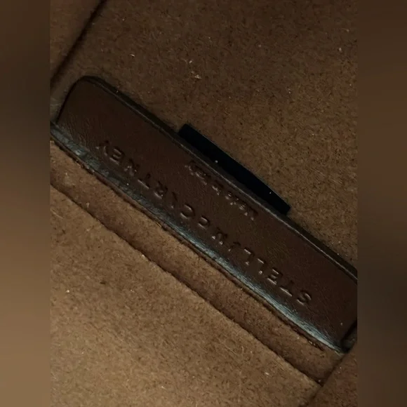 Stella McCartney Vegan Teddy bag and a wallet preowned - Picture 16 of 17